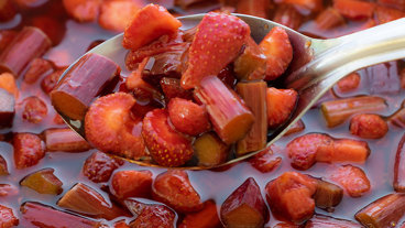 Strawberry and Rhubarb melange